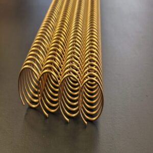 1+1/4" x10" #4 Gold Spiral (1 Piece)