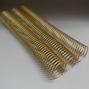 1+1/2" x12" #4 Gold Spiral (1 Piece)