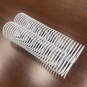 3" x12" #2.5" White Spiral Plastic (1 Piece)