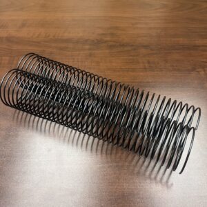 2+1/2" x12" #3wo Black Spiral Wire (1 Piece)