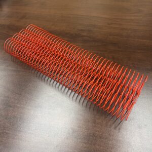 1+1/2" x13" #3wo Red Spiral Wire (1 Piece)
